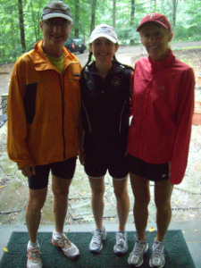 En partance pour une sortie sous la pluie en Novembre 2010